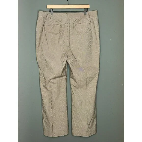 Lane Bryant Women's Plus 18 Pinstripe Bootcut Dress Pants NWT READ - Picture 2 of 15